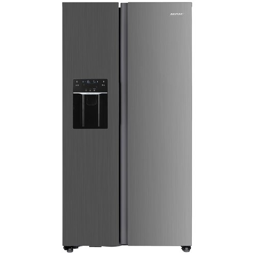 Lodówka MPM 513-SBS-17M No Frost 177cm Inox Side by Side Kostkarka Dystrybutor wody