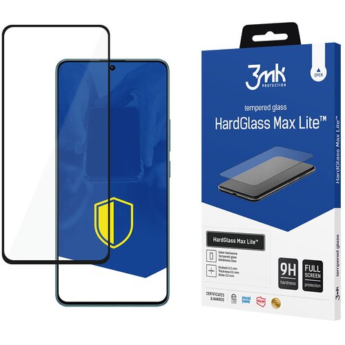 Szkło hartowane 3MK HardGlass Max Lite do Xiaomi Redmi Note 13