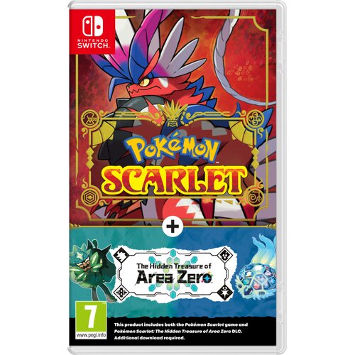 Pokemon Scarlet + Area Zero DLC Gra NINTENDO SWITCH