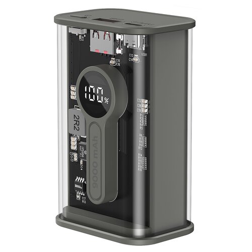 Powerbank GEMBIRD 9000 mAh PB09-TQC3-01 Czarny