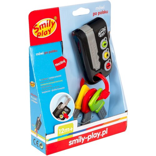 Zabawka interaktywna SMILY PLAY Kluczyki samochodowe mówiące SP83675