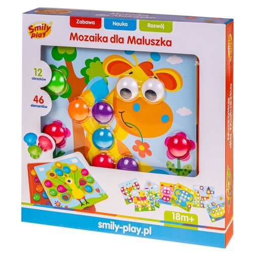 Zabawka edukacyjna SMILY PLAY Mozaika dla maluszka SP83641