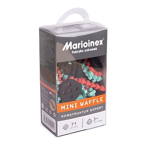Klocki elastyczne MARIOINEX Mini Waffle Konstruktor Expert 904091