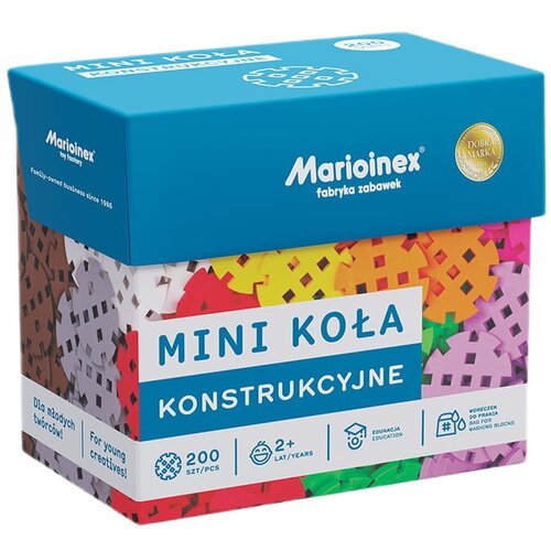 Klocki elastyczne MARIOINEX Mini Waffle Koła elastyczne 904121
