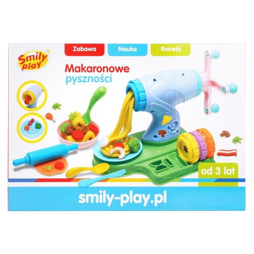 Masa plastyczna SMILY PLAY Ciasto-masa Makaronowe pyszności SP83937
