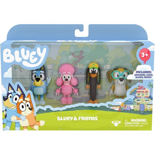Zestaw figurek BLUEY Przyjaciele BLU13014