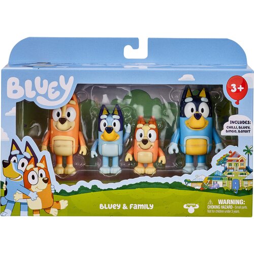 Zestaw figurek BLUEY Rodzinka BLU13009