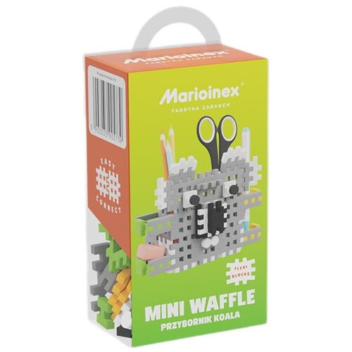 Klocki elastyczne MARIOINEX Mini Waffle Przybornik koala 905739
