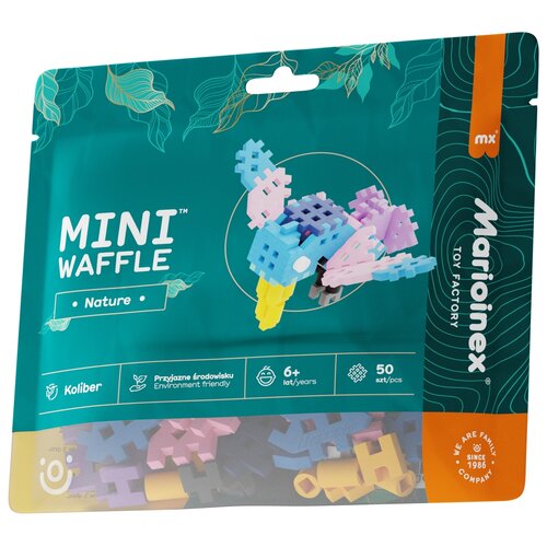 Klocki elastyczne MARIOINEX Mini Waffle Nature Koliber 906132