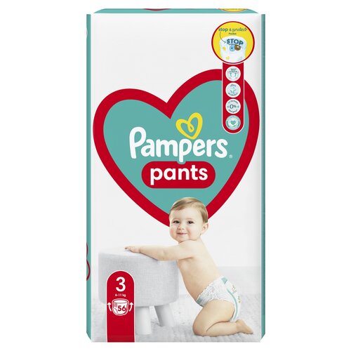 Pieluchomajtki PAMPERS Pants 3 (56 szt.)