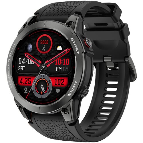 Smartwatch MANTA Activ X GPS Czarny + Pasek