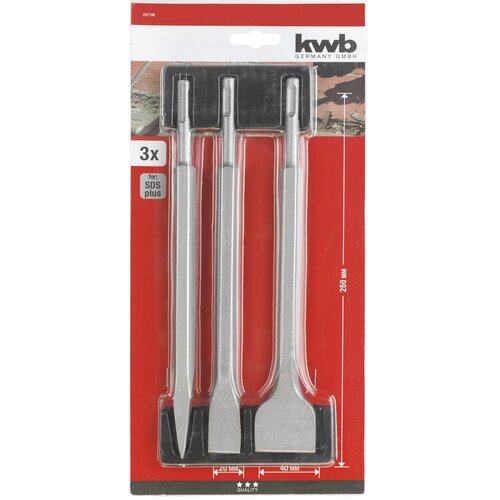Zestaw dłut KWB 49247190 (3 szt.)