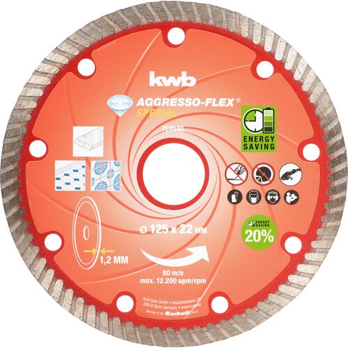 Tarcza do cięcia KWB 49724540 125 mm