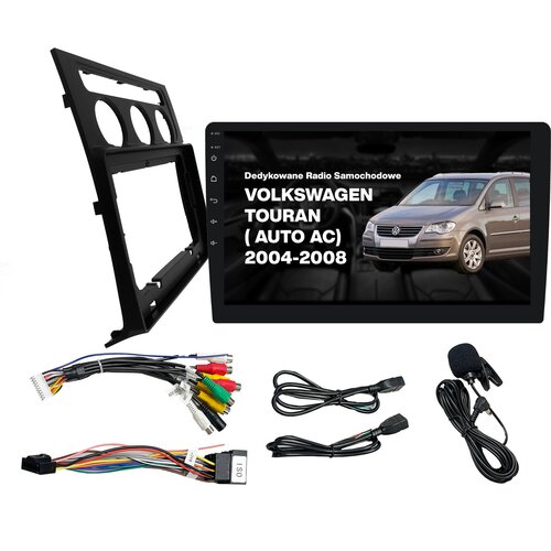 Radio samochodowe VORDON HX-100 Dedykowane do Volkswagen Touran 2004-2008