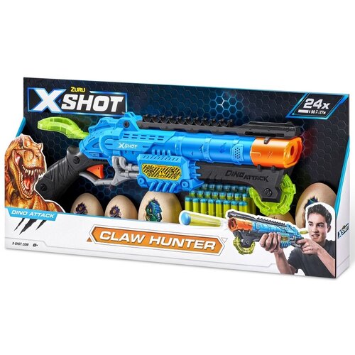 Wyrzutnia ZURU X-Shot Dino Attack Łowca Pazurów 4861