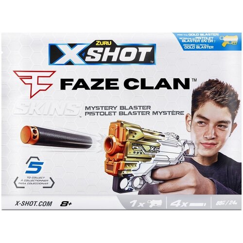 Wyrzutnia ZURU X-Shot Skins Menace Faze 36599UQ1