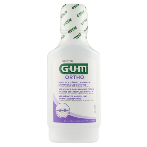 Płyn do płukania jamy ustnej SUNSTAR GUM Ortho 300 ml