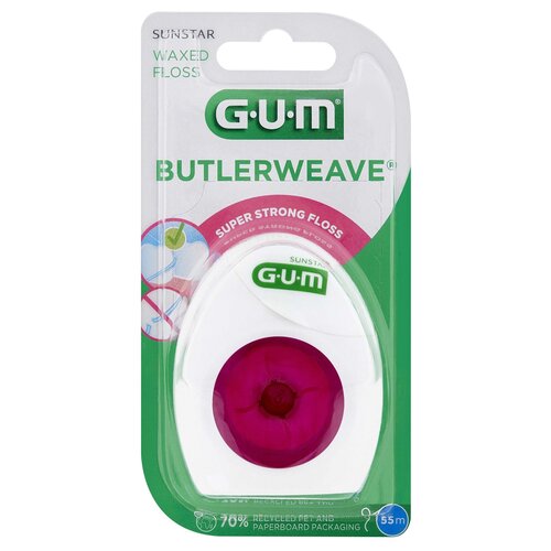 Nić dentystyczna SUNSTAR GUM Butlerweave (55 m)
