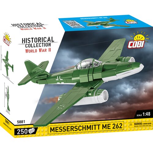 Klocki plastikowe COBI Historical Collection World War II Messerschmitt Me262 COBI-5881