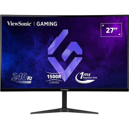 Monitor VIEWSONIC VX2719-PC-MHD 27" 1920x1080px 240Hz 1 ms [MPRT] Curved