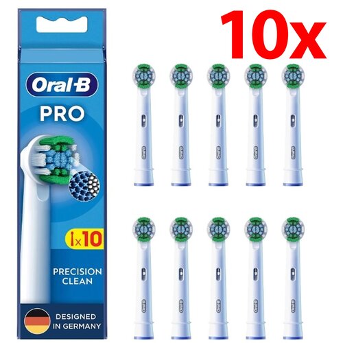 Oryginalna końcówka szczoteczki ORAL-B Pro Precision Clean (10 szt.) (Precyzyjne czyszczenie)