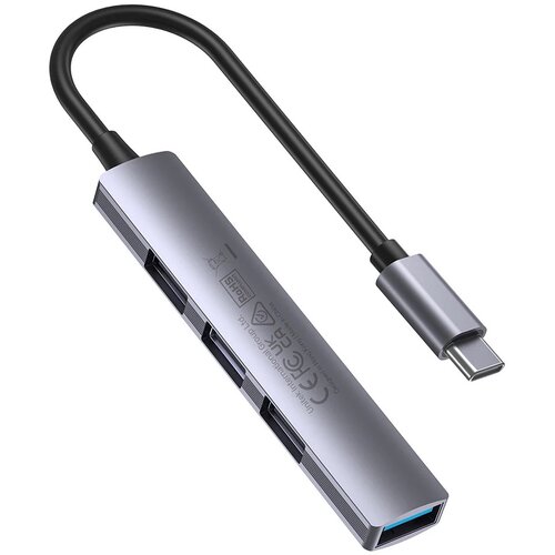Hub UNITEK H1208B USB Typu C, Pasywny