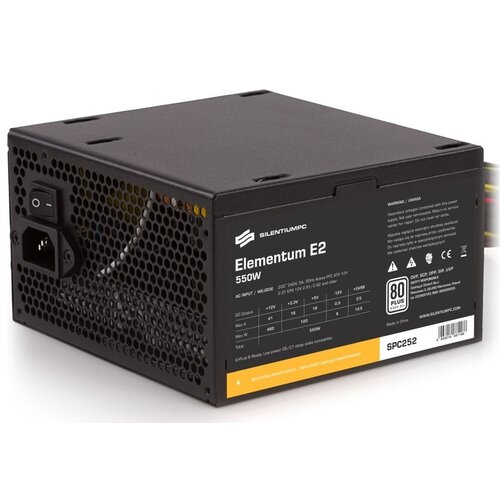 U Zasilacz SILENTIUMPC Elementum E2 550W 80 Plus