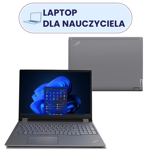 Laptop LENOVO ThinkPad P16 Gen 2 16" IPS i7-13850HX 32GB RAM 1TB SSD RTX3500 Ada Windows 11 Professional