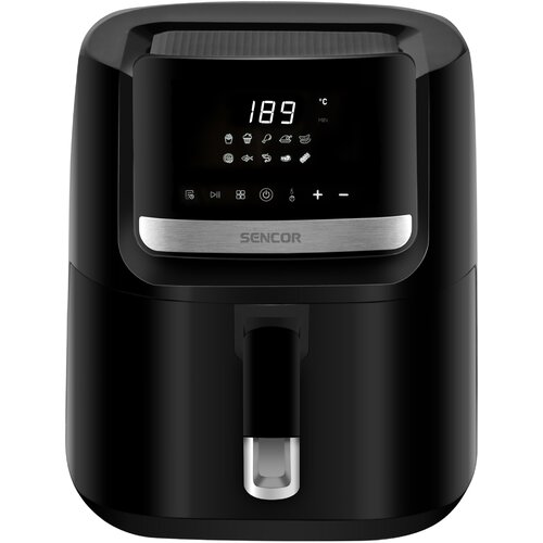 Air Fryer Frytkownica beztłuszczowa SENCOR SFR 6550BK 6.5 l, filtr antyzapachowy Czarny