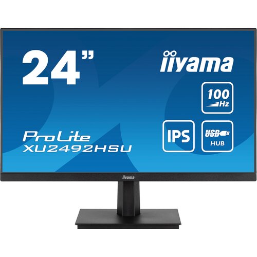 Monitor IIYAMA ProLite XU2492HSU-B6 23.8" 1920x1080px IPS 100Hz 0.4 ms
