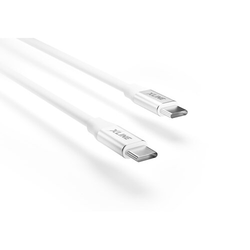 Kabel USB-C - USB-C XLINE 100W 2m Biały