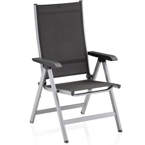 Krzesło wielopozycyjne KETTLER Basic Plus srebrno-antracytowy 0301201-0000