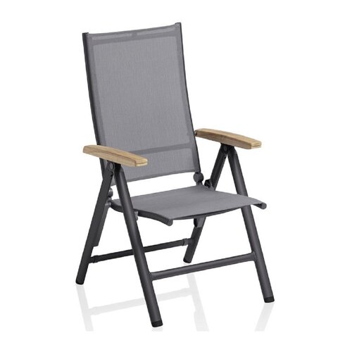 Krzesło ogrodowe KETTLER Cirrus 0100301-7110 Antracytowo-brązowy