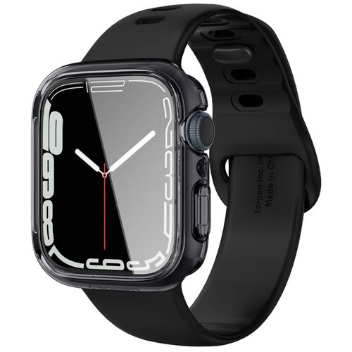 Etui SPIGEN Ultra Hybrid do Apple Watch 7/8/9 (41mm) Szary