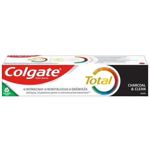 Pasta do zębów COLGATE Total Charcoal & Clean z aktywnym węglem 75 ml