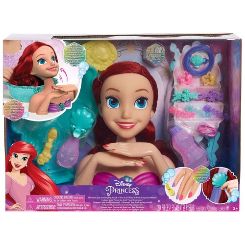 Lalka JUST PLAY Głowa do styllizacji Disney Princess Mała Syrenka Ariel 87368