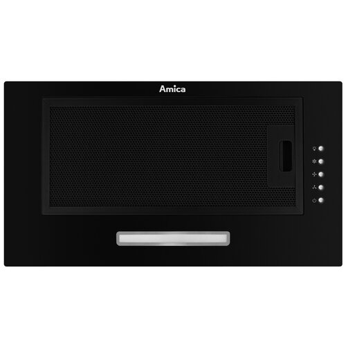 Okap AMICA OMP6211B Czarny 250m3/h 63dB klasa C Włącznik i wyłącznik oświetlenia