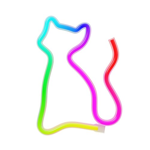 Neon LED FOREVER LIGHT Kot FLRN03 RGB Wielokolorowy