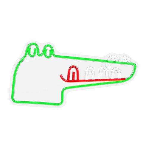 Neon LED FOREVER LIGHT Jurassic Krokodyl FLNJ03