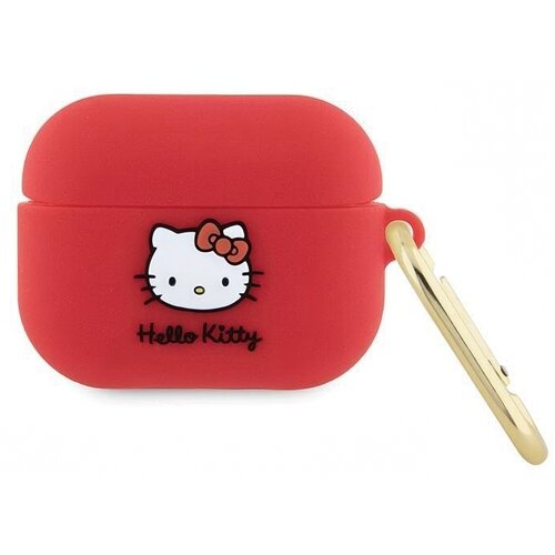 Etui na słuchawki HELLO KITTY HKAP3DKHSF Czerwony