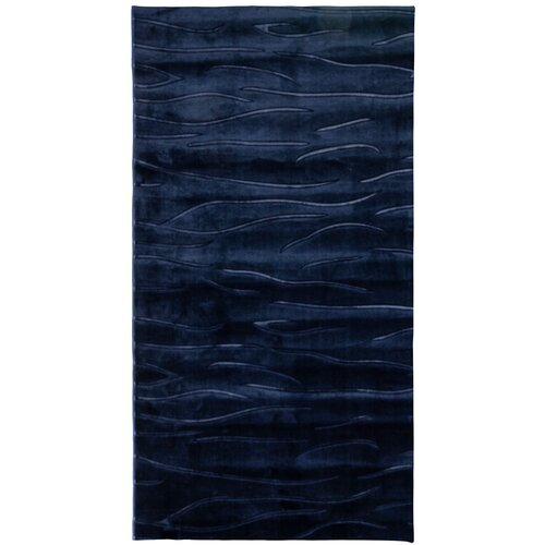 Dywan wewnętrzny MULTIDECOR Alaska Fale 80 x 150 cm Granatowy