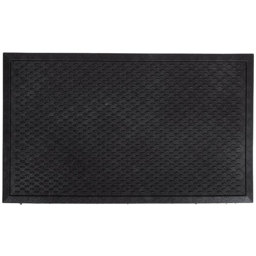 Wycieraczka ECOTREND Soft Step Plain Czarny 45 x 75 cm