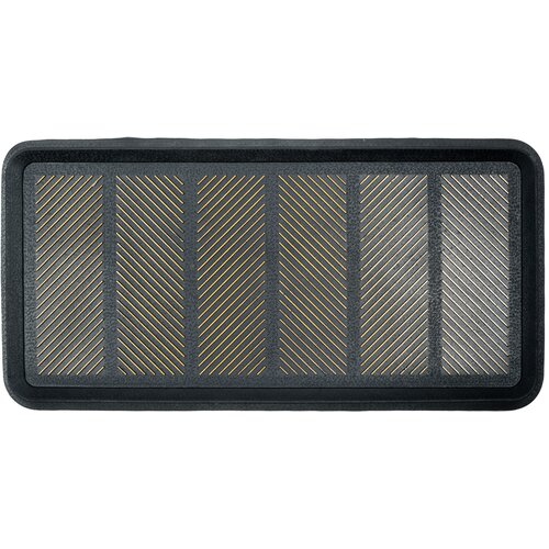 Ociekacz MULTIDECOR Scraper Czarno-złoty 40 x 80 cm