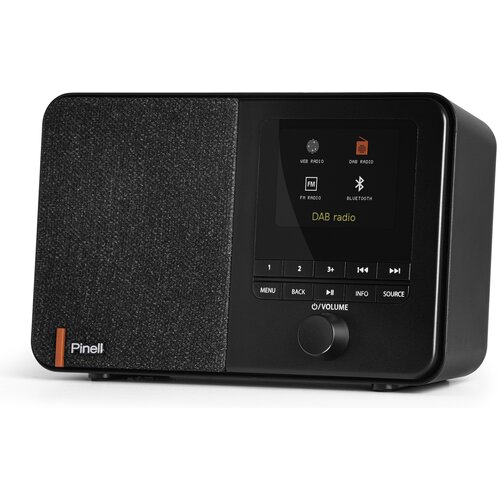 Radio PINELL Supersound 101 Przenośne Cyfrowe Czarny