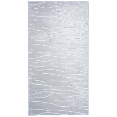 Dywan MULTIDECOR Glamour 3D 507333 80x150cm Fale Szary