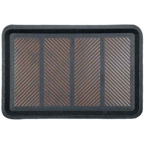 Wycieraczka MULTI-DECOR Scraper Czarno-złoty 40 x 60 cm