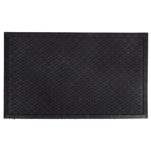 Wycieraczka ECOTREND Soft Step Plain Czarny 40 x 60 cm