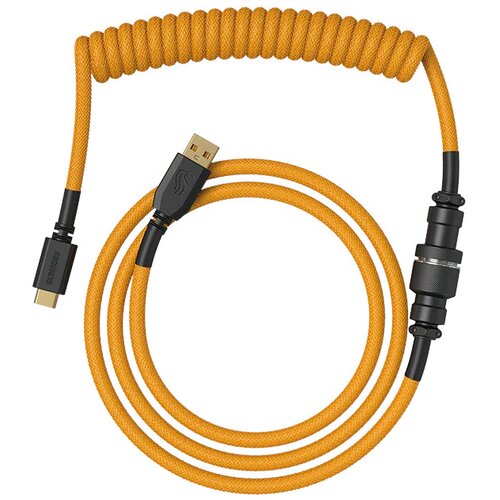 Kabel GLORIOUS PC Coiled Cable Złoty