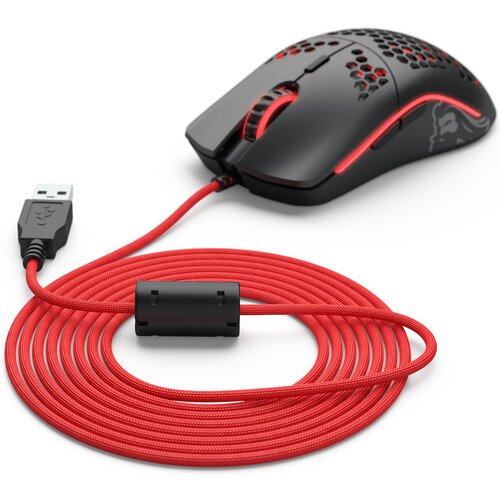 Kabel do myszki GLORIOUS PC Ascended Cable V2 Czerwony