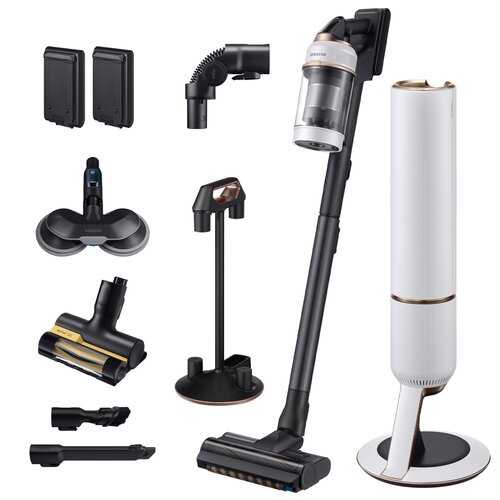 Odkurzacz SAMSUNG BESPOKE Jet Plus Pro Extra VS20B95973W/GE z funkcją mycia i polerowania
